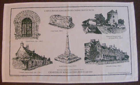 Green Tea Towel